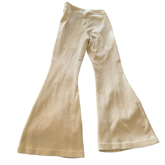 Aerie Cream Flare Pants - Picture 2 of 5